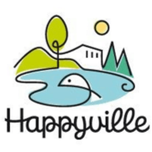 Logotipo del hotel - Happyville